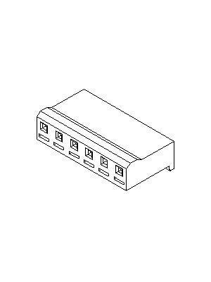 Molex - 5197-03/1001-3036 - Crimp housing 1 x 3P Female 3, 5197-03/1001-3036, Molex