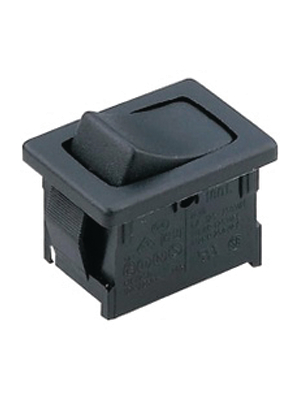 Marquardt - 1808.1302 - Rocker switch 1P 6 A 250 VAC, 1808.1302, Marquardt