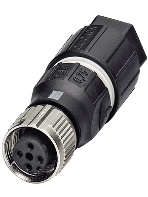 Phoenix Contact - SACC-FS-4QO-0,75-M SCO - Cable socket M12 Poles 4, SACC-FS-4QO-0,75-M SCO, Phoenix Contact