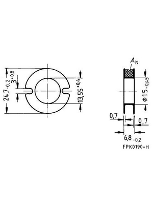 EPCOS - B65942-B-T1 - Coil former for PS 30.5 x 10.2 core set, B65942-B-T1, EPCOS