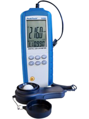 PeakTech - PeakTech 5086 - Digital Lux meter 40...400000 Lux, PeakTech 5086, PeakTech