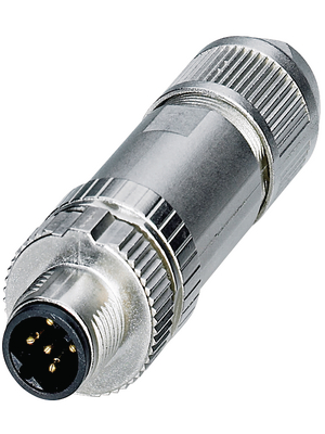 Phoenix Contact - SACC-MSB-2SC SH PB SCO - Cable plug M12 Poles 5, SACC-MSB-2SC SH PB SCO, Phoenix Contact
