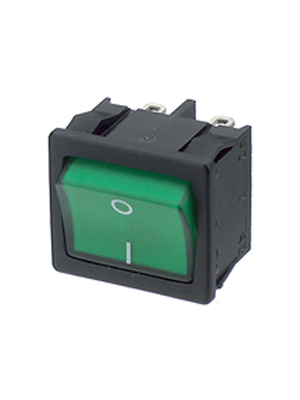 Marquardt - 1805.7118 - Rocker switch 2P 12 A 250 VAC, 1805.7118, Marquardt