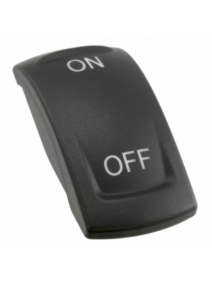 Apem - KRR22N01XX02 - Actuator, for LED-lighting ON/OFF black, KRR22N01XX02, Apem