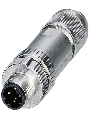 Phoenix Contact - SACC-MSD-4SC SH PN SCO - Cable plug M12 4-pin, SACC-MSD-4SC SH PN SCO, Phoenix Contact