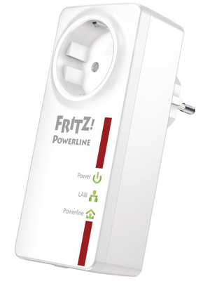 AVM - 20002524 - FRITZ!Powerline 520E adapter 1x 10/100/1000 500 Mbps, 20002524, AVM