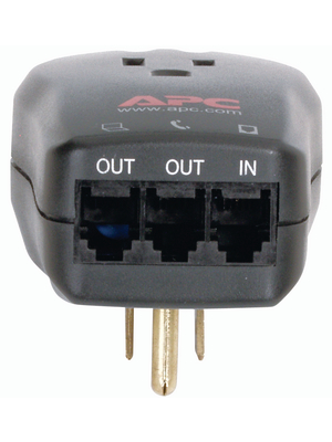 APC - P1T - SurgeArrest over-voltage protection, 1xF (CEE 7/3), F (CEE 7/4), P1T, APC