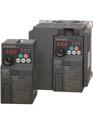 Mitsubishi Electric - FR-E720S-080SC-EC - Converter FR-E720S 1.5 kW, 200...240 VAC Single phase, FR-E720S-080SC-EC, Mitsubishi Electric