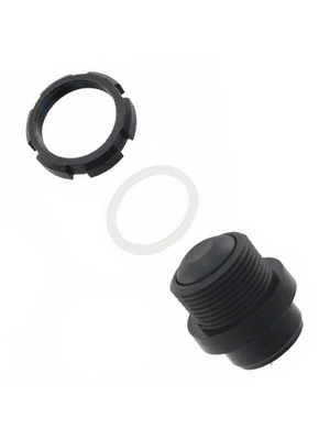 Apem - IZPR3S422 - Push-button Switch Momentary function black, IZPR3S422, Apem