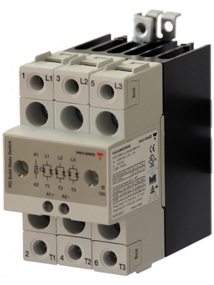 Carlo Gavazzi - RGC3A60A20KKE - Solid state relay, three phase 20...275 VAC, RGC3A60A20KKE, Carlo Gavazzi