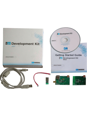 Nordic Semiconductor - NRF24LU1P-FXXQ32-DK - nRFgo Development Kit for NRF24LU1P, NRF24LU1P-FXXQ32-DK, Nordic Semiconductor