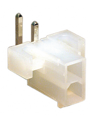 Molex - 5569-02A1 / 3929-1028 - Male header, 2-pin, 90 Pitch4.2 mm Poles 2 x 1 Mini-Fit Jr, 5569-02A1 / 3929-1028, Molex