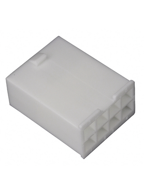 Molex - 5559-08P1-210 / 3901-3089 - Crimp housing Pitch4.2 mm Poles 2 x 4 Mini-Fit Jr, 5559-08P1-210 / 3901-3089, Molex