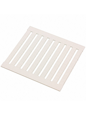 Phoenix Contact - ZBFM 5/WH - Zack strip mat 120 piece white, ZBFM 5/WH, Phoenix Contact