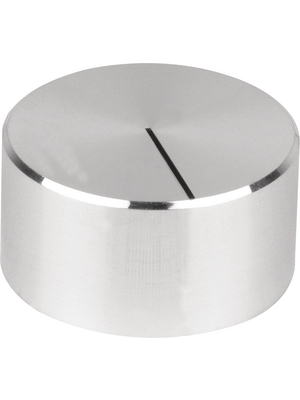 Mentor - 521.6191 - Rotary knob with line aluminium 12 mm, 521.6191, Mentor
