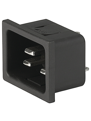 Schurter - 4793.5000.21 - Flush-type device plug C20 Snap-in, 4793.5000.21, Schurter
