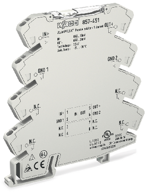 Wago - 857-451 - Passive Isolator, 857-451, Wago