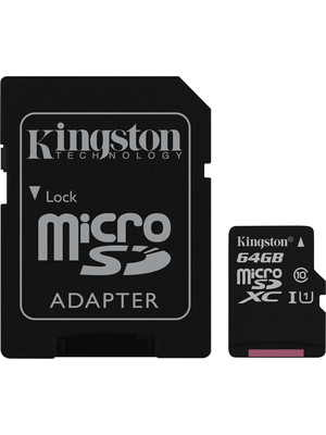 Kingston Shop - SDC10G2/64GB - microSD Card, 64 GB, SDC10G2/64GB, Kingston Shop