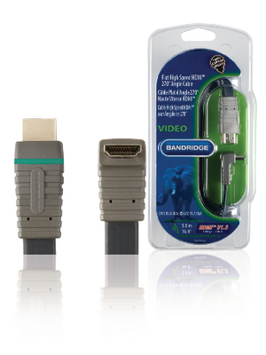Bandridge - BVL1365 - HDMI cable 5.00 m blue, BVL1365, Bandridge