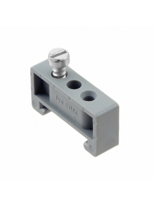 Phoenix Contact - E/MK - End holder, grey grey, E/MK, Phoenix Contact