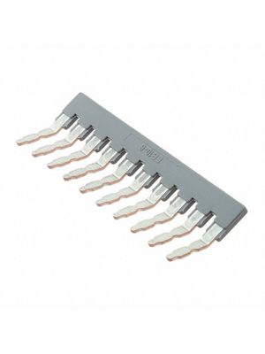 Phoenix Contact - EB 10-6 - Insertion Bridge, 6.2 mm, Poles=10, grey, EB 10-6, Phoenix Contact
