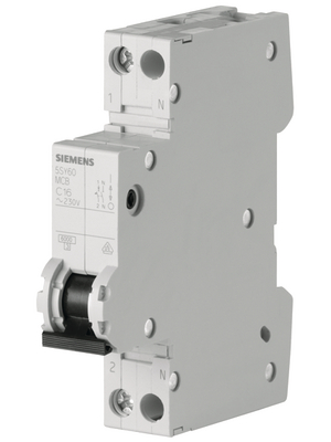 Siemens - 5SY6013-7 - Circuit breaker 13 A 1 + N C, 5SY6013-7, Siemens
