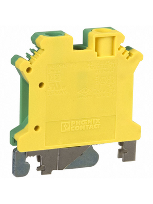 Phoenix Contact - USLKG 6 N - Terminal block yellow/green 0.2...6 mm2, USLKG 6 N, Phoenix Contact