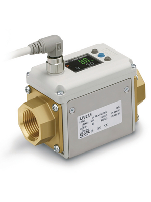 SMC - LFE1B3F2 - Flow sensor 0.5...20 l/min PNP G3/8", LFE1B3F2, SMC
