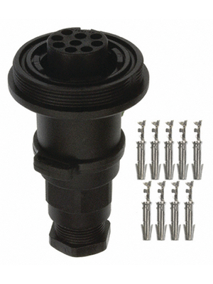 Bulgin - PX0729/S - Coupling bushing Buccaneer, 9-pin Poles 9, PX0729/S, Bulgin