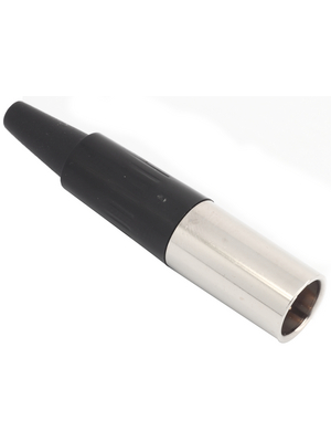 Amphenol - AG3M - XLR, Cable plug 3 N/A Soldering Connection nickel-plated, AG3M, Amphenol