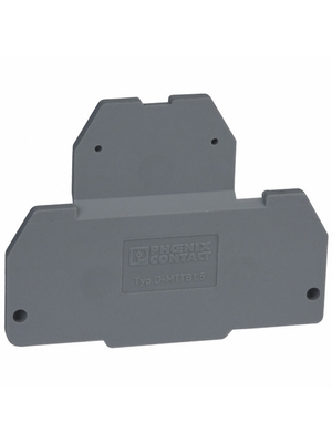 Phoenix Contact - D-MTTB 1,5 - Side wall grey, D-MTTB 1,5, Phoenix Contact