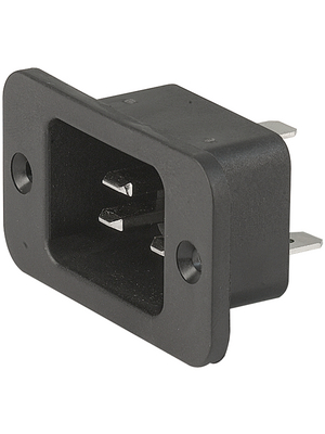 Schurter - 4798.9000.21 - Flush-type device plug C20 Screw mounting, 4798.9000.21, Schurter