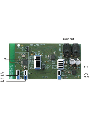Nordic Semiconductor - NRF2460-DK - nRFgo Development Kit for NRF2460, NRF2460-DK, Nordic Semiconductor