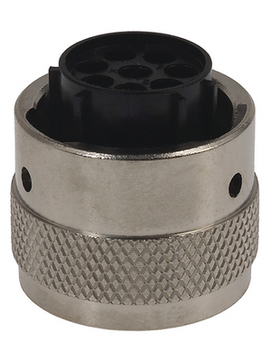 Souriau - UTG612-8SN - Cable socket, Trim Trio 8-pin Trim Trio UTG Poles=8 N/A Female Housing size12, UTG612-8SN, Souriau