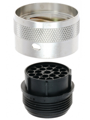 Souriau - UTG618-23SN - Cable socket, Trim Trio 23-pin Trim Trio UTG Poles=23 N/A Female Housing size18, UTG618-23SN, Souriau