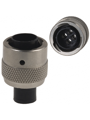 Souriau - UTG610-4PN - Cable plug, Trim Trio 4-pin N/A Male 10, UTG610-4PN, Souriau