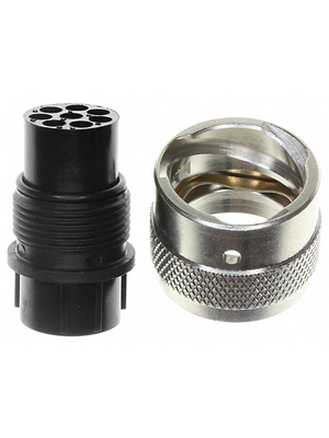 Souriau - UTG612-8PN - Cable plug, Trim Trio 8-pin N/A Male 12, UTG612-8PN, Souriau