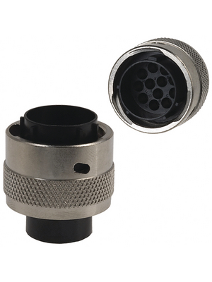 Souriau - UTG614-12PN - Cable plug, Trim Trio 12-pin N/A Male 14, UTG614-12PN, Souriau