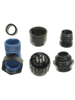 Amphenol - C016 30F006 100 10 - Cable socket, 90 Poles 6+PE, C016 30F006 100 10, Amphenol