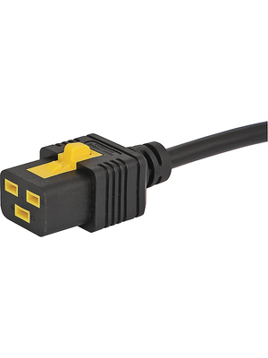 Schurter - 6051.2043 - Mains cable Type F (CEE 7/4) IEC-320-C19 2.00 m, 6051.2043, Schurter