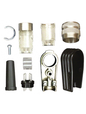 Amphenol - T 3300 005 - Cable plug angled series C091A 4-pin Poles=4, T 3300 005, Amphenol