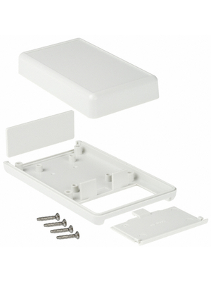 Hammond - 1593QGY - Shell case  grey 66 x 28 mm ABS IP 40 N/A, 1593QGY, Hammond