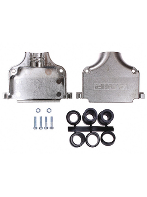 TE Connectivity - 5748676-5 - D-Sub metal hood 50P, 5748676-5, TE Connectivity