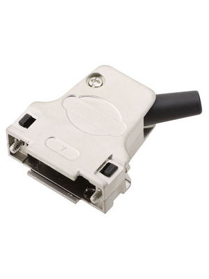 Encitech Connectors - D45ZF25-RG-K - D-Sub metal hood 25P, D45ZF25-RG-K, Encitech Connectors