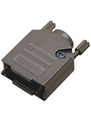 Encitech Connectors - DTCK09-BK-K - D-Sub metal hood 9P, DTCK09-BK-K, Encitech Connectors