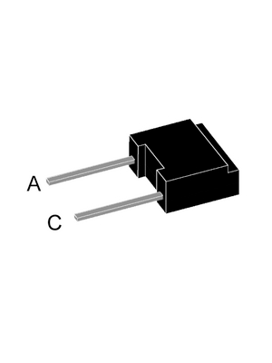 Ixys - DSA1-16D - Rectifier diode 1600 V 2.3 A Radial, DSA1-16D, Ixys
