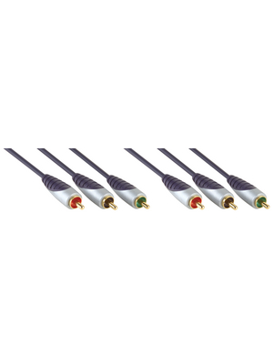 Bandridge - SVL3307 - Component video cable 7.50 m blue, SVL3307, Bandridge
