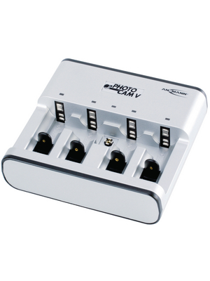 Ansmann - PHOTOCAMV - Charger NiMH/NiCd 4  AAA / AA / C / D / 1 x 9 V, PHOTOCAMV, Ansmann