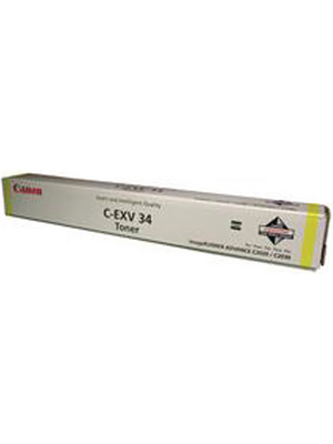 Canon - 3785B002 - Toner C-EXV 34Y yellow, 3785B002, Canon
