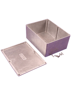 Hammond - 1550B - Metal enclosure aluminium Aluminium IP 54 N/A, 1550B, Hammond